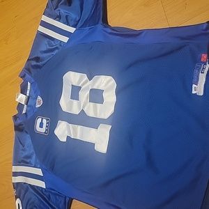 Blue Jersey with White Number 18